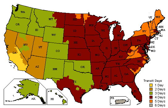 Shipping Transit Map